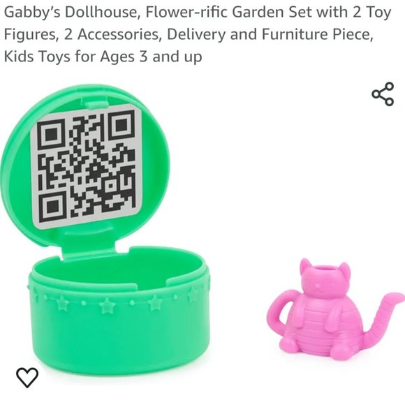 Gabby’s Dollhouse, Flower-rific Garden Set with 2 Toy Figures, 2 Accessories, De - Picture 4 of 6